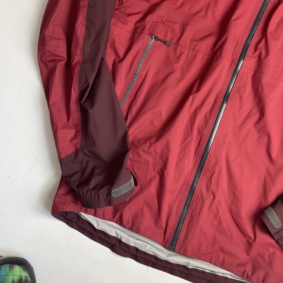 Sherpa Adventure Gear Full Zip Mens M Shell Pullover Parka Rain Jacket - Picture 4 of 16